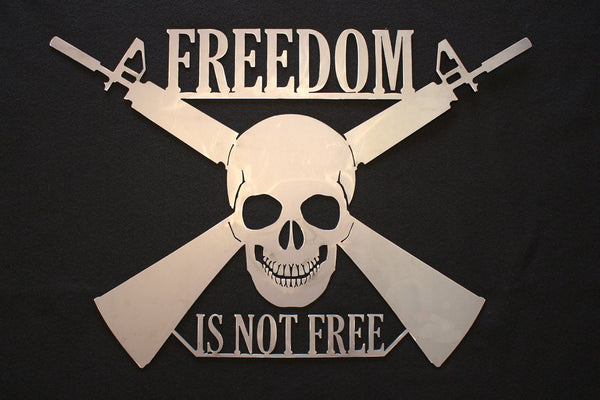 Freedom is not free skull-Bare Metal