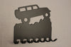 4 Door Jeep Key Chain Holder - Black - Image 2