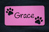 Dog Crate Tag - Pink