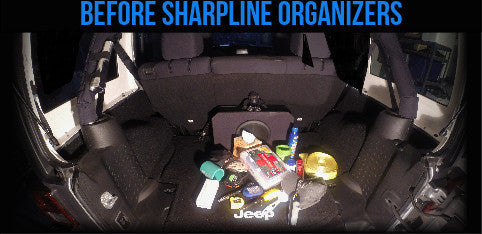 Before Sharpline Aluminum Products Rear Fender Organizers